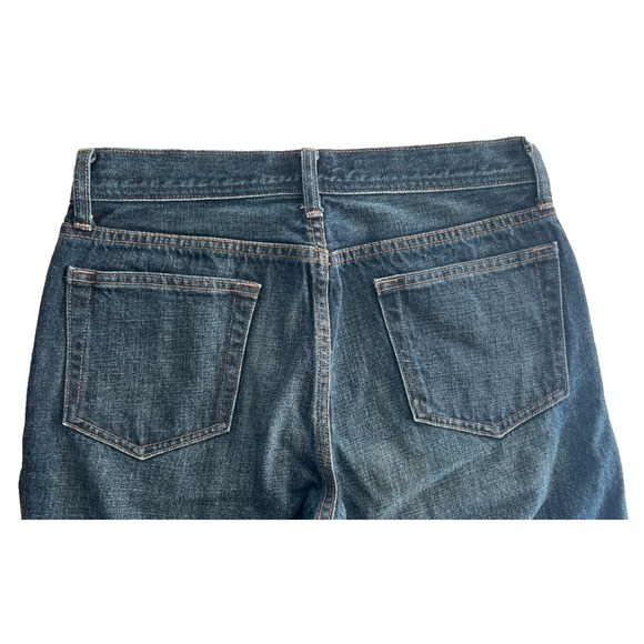 J.Crew 770 Jeans Mens 29x32 Blue 100% Cotton Denim Straight Fit Distress Classic - Picture 6 of 9